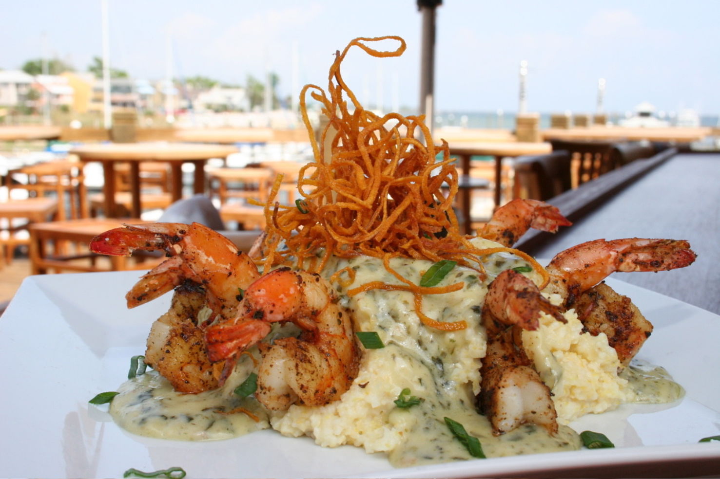 seafood grits in Pensacola