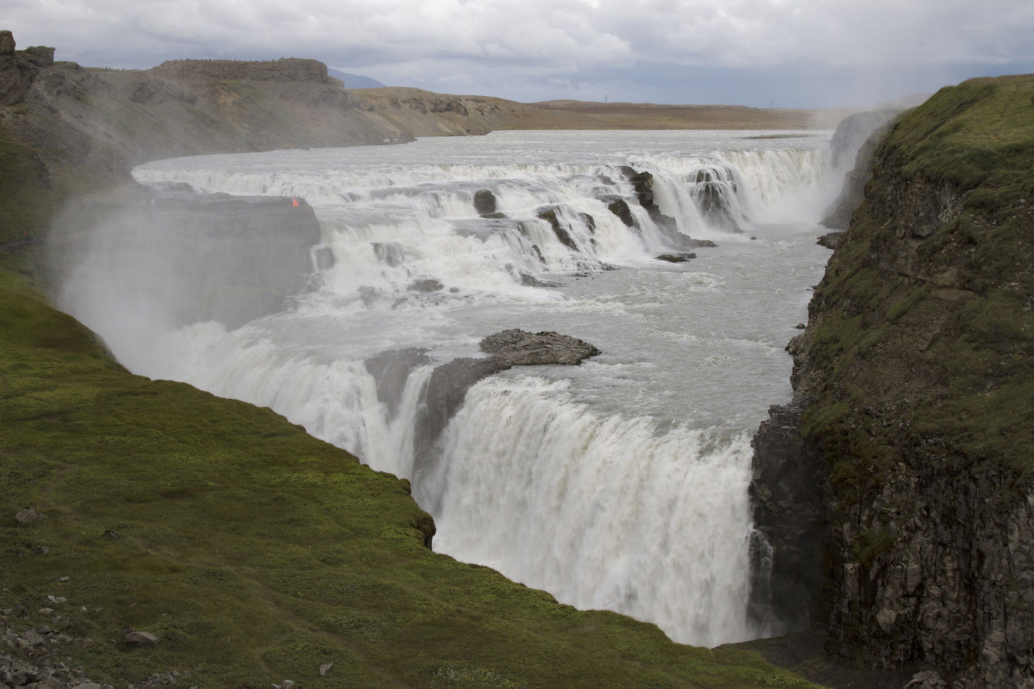 Gullfoss Falls in Iceland