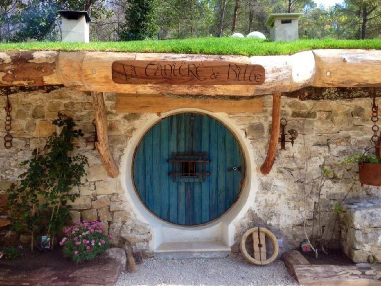 Hobbit House France Door