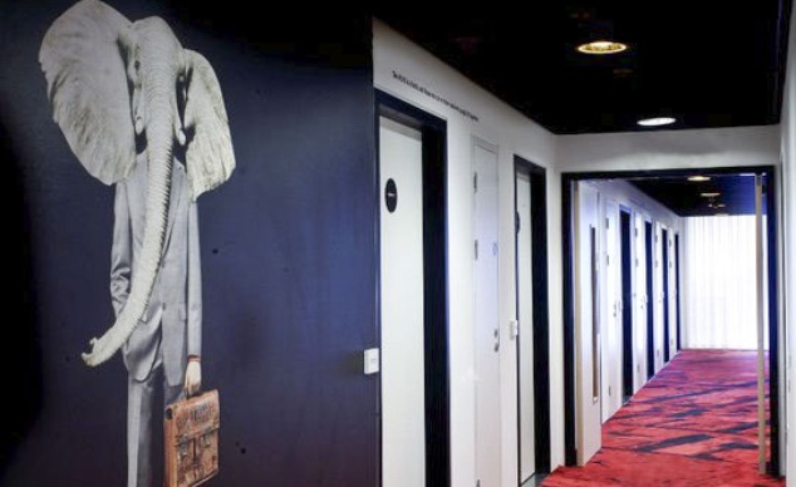 hallway in Citizen M