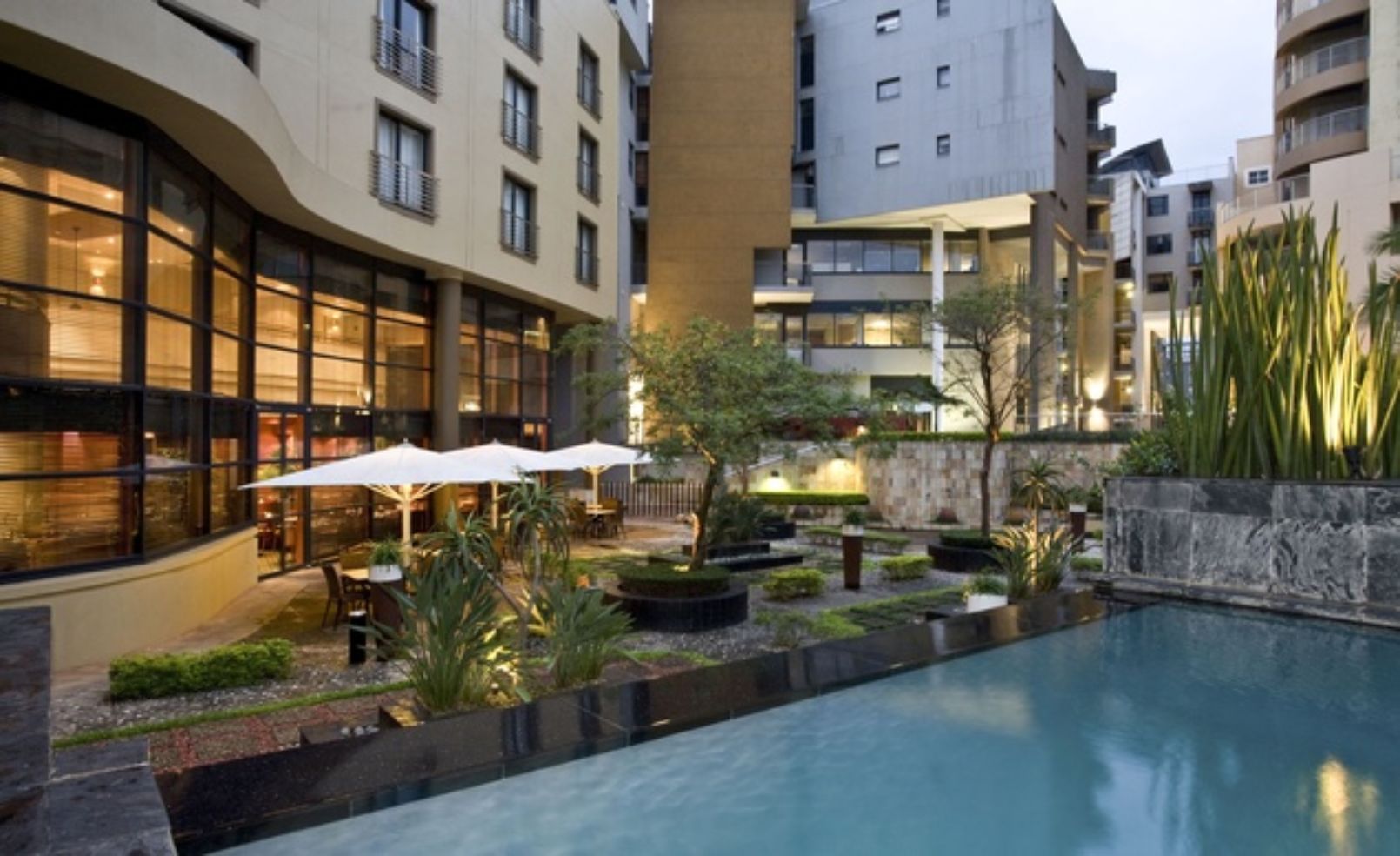 pool at City Lodge