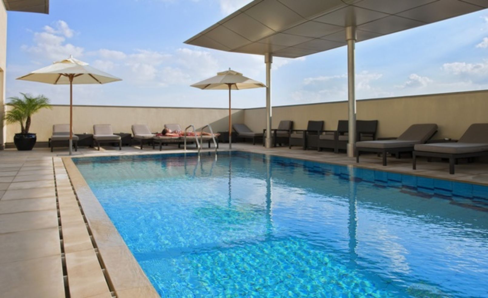 pool at Rotana Centro Al Manhal
