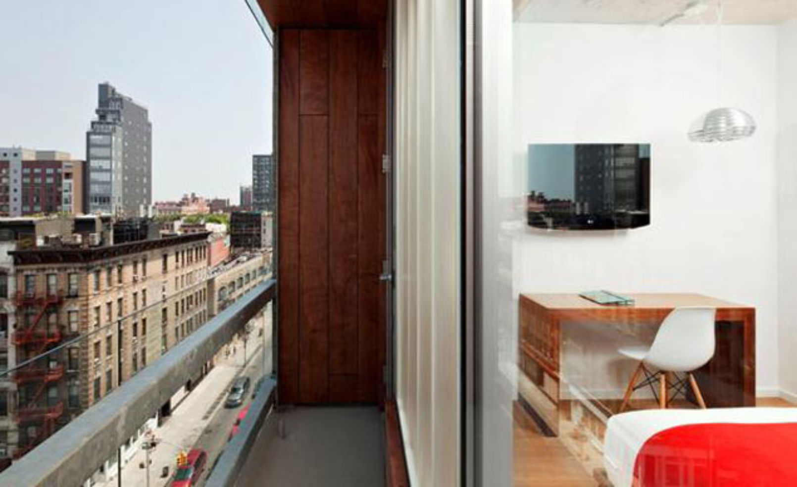 The Nolitan Hotel room and view