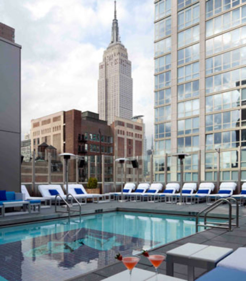 Gansevoort Park Ave pool