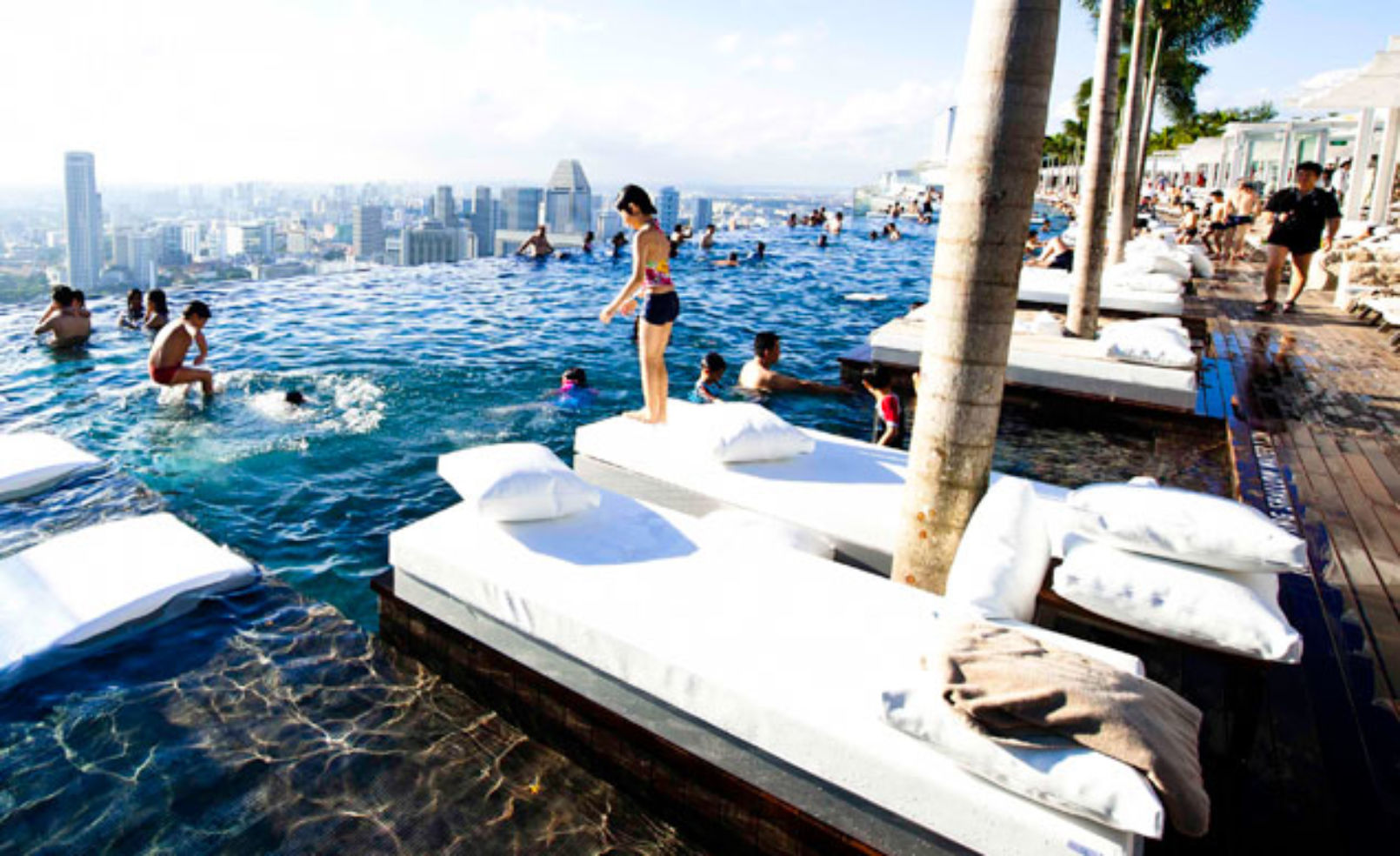 Marina Bay Sands poolchairs