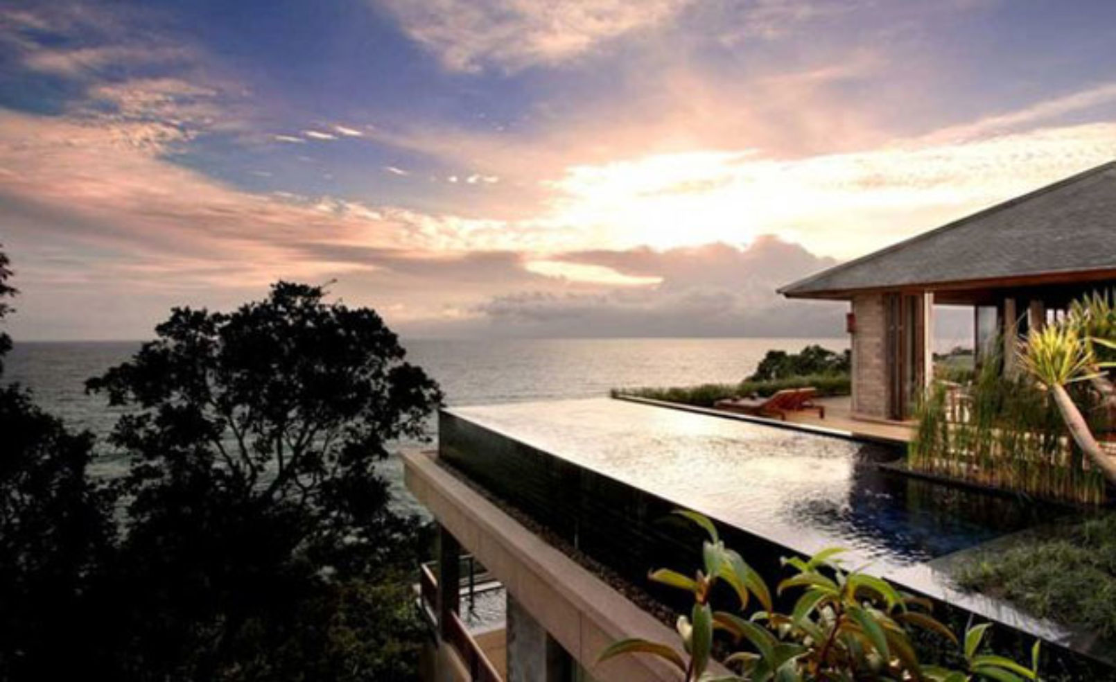 The Paresa Resort pool and view