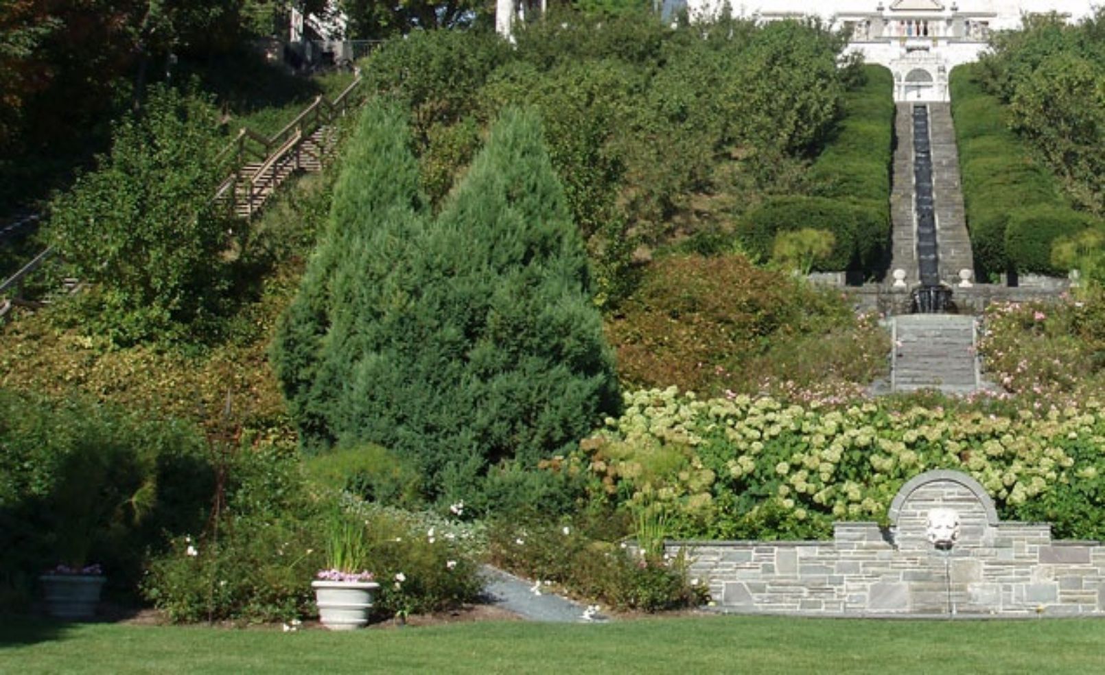 Villa Terrace garden