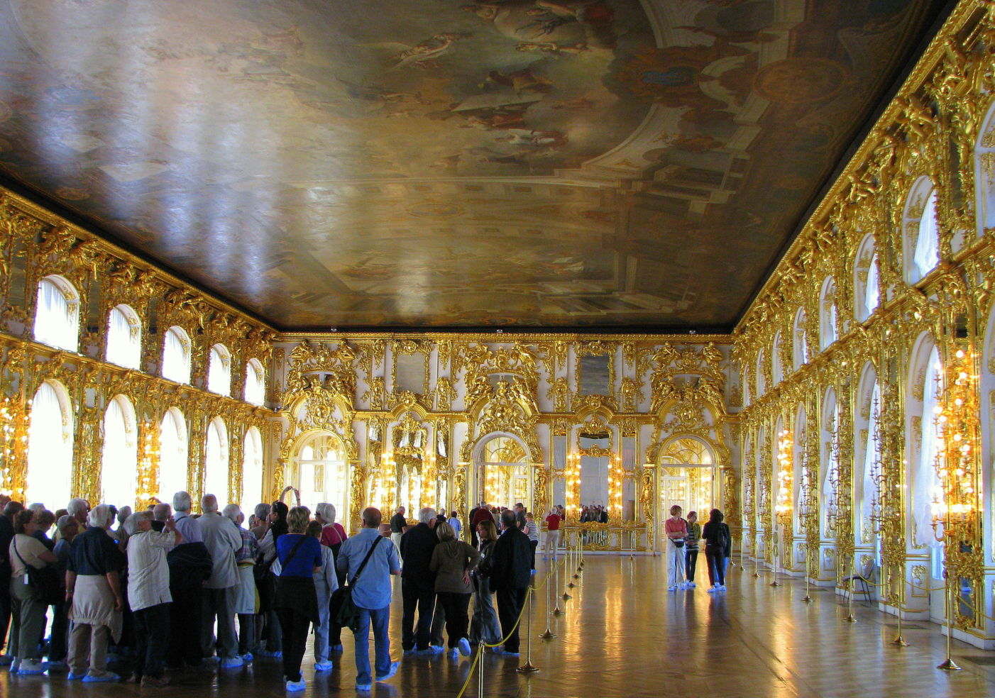 Inside the Palace of Catherine the Great