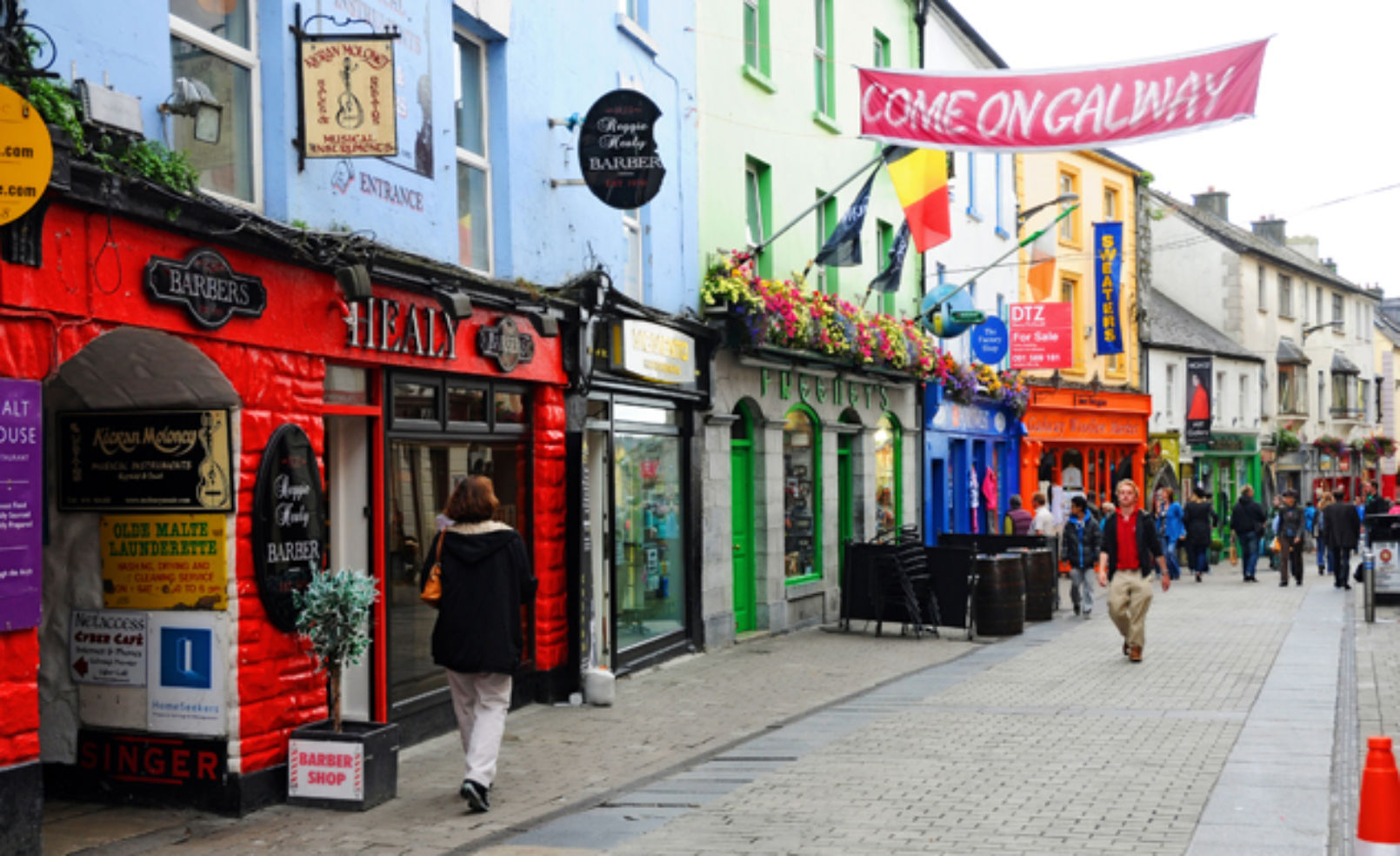 Galway City in Ireland
