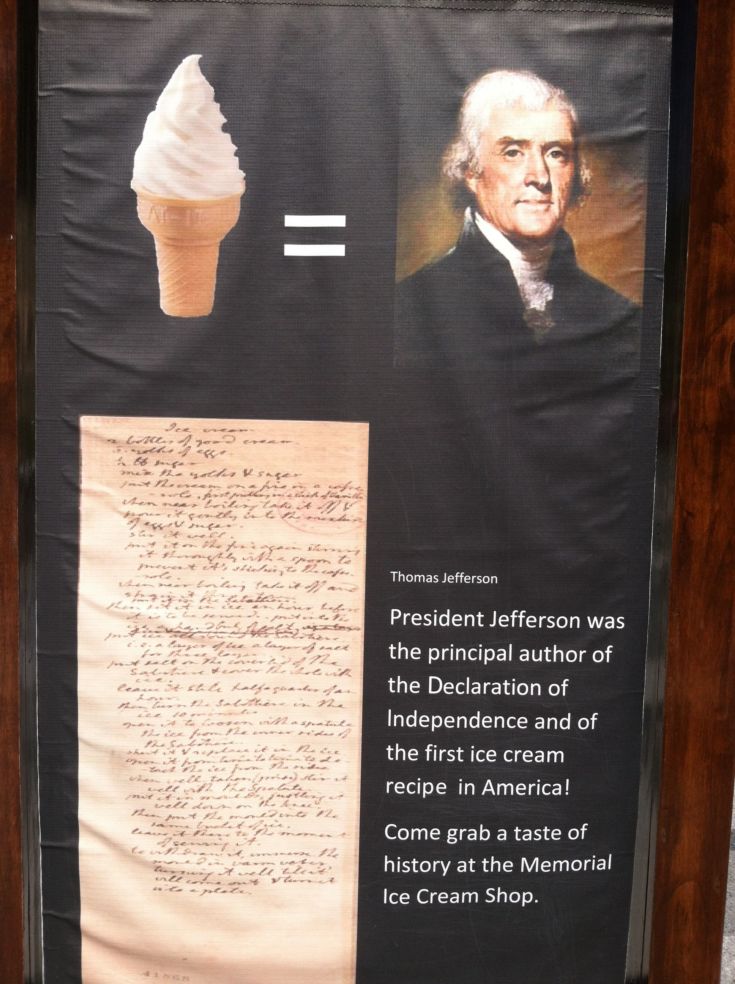 Jefferson Ice Cream at Mount Rushmore