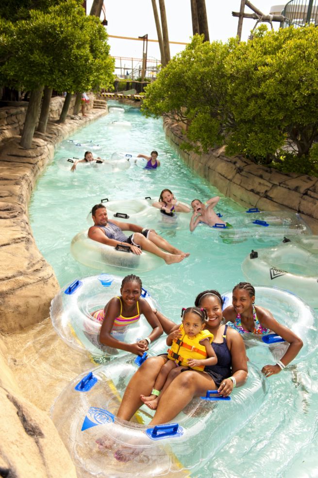 Morey's Piers & Beachfront Waterparks, Raging Waters, in Wildwood, New Jersey.