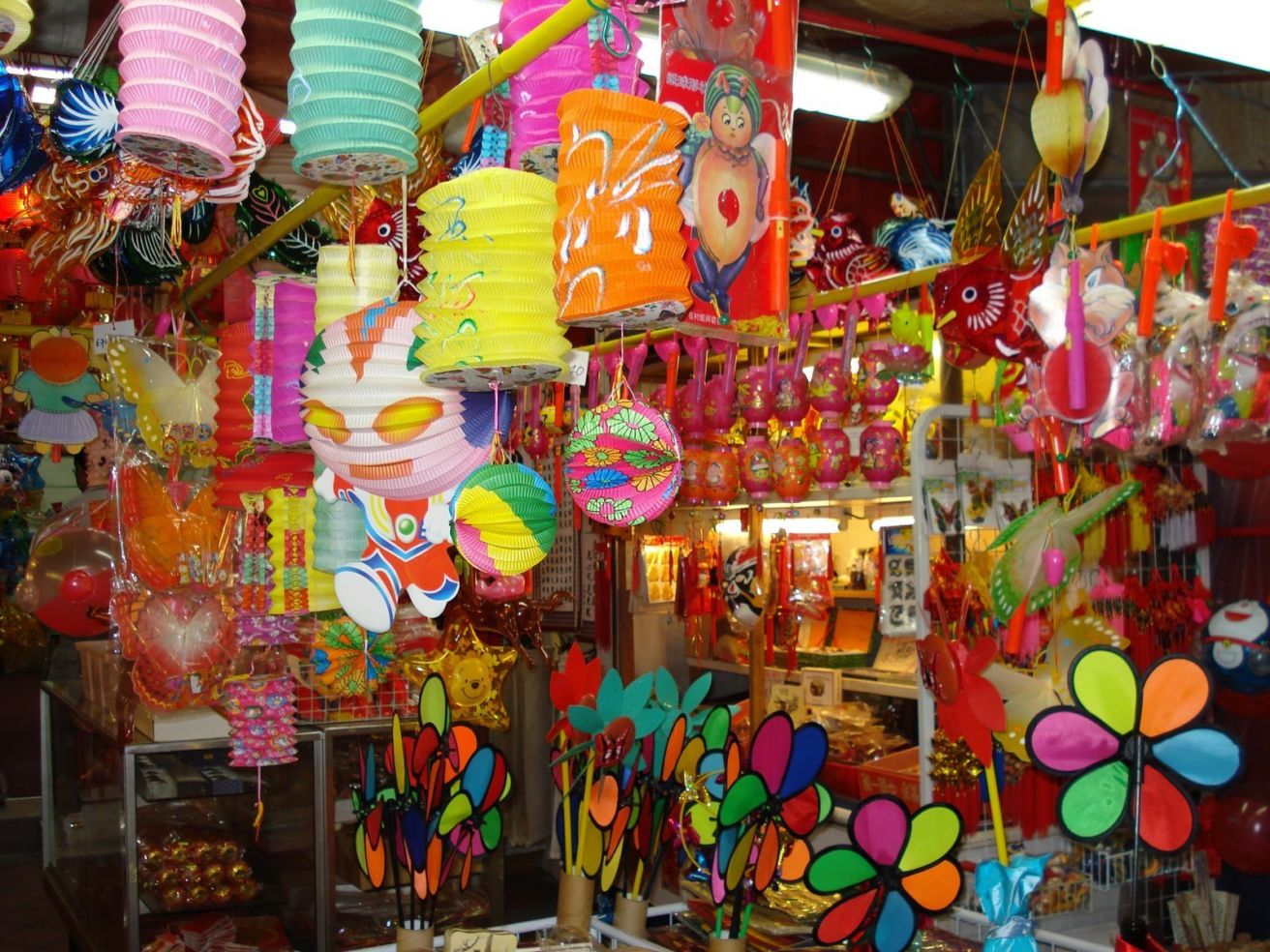 lanterns during the Mid-Autumn Festival in Singapore