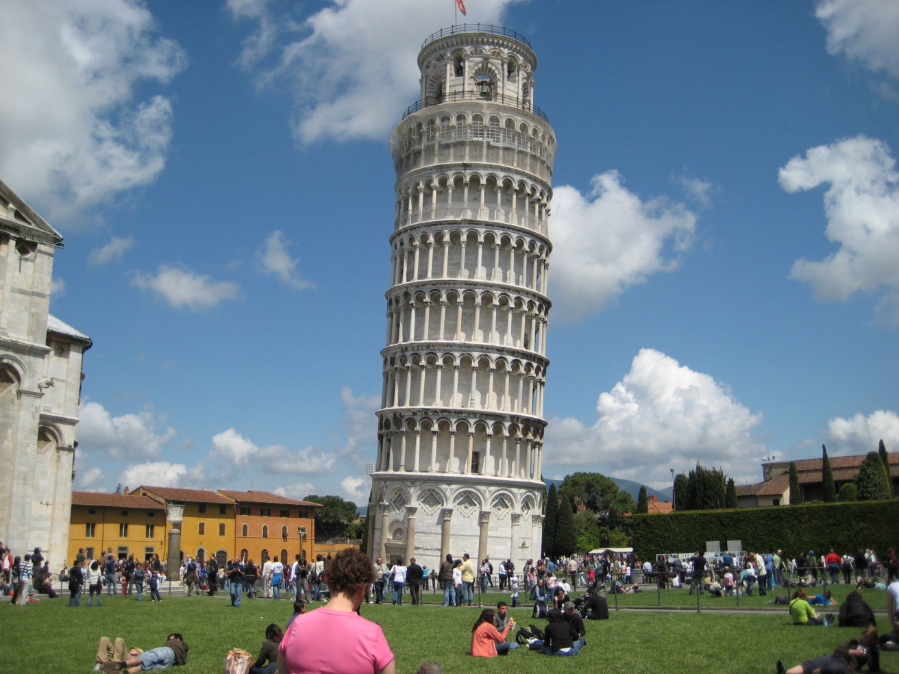 The Leaning Tower of Pisa in Italy