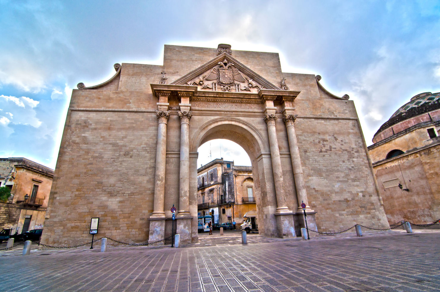 Lecce Arch in Italy
