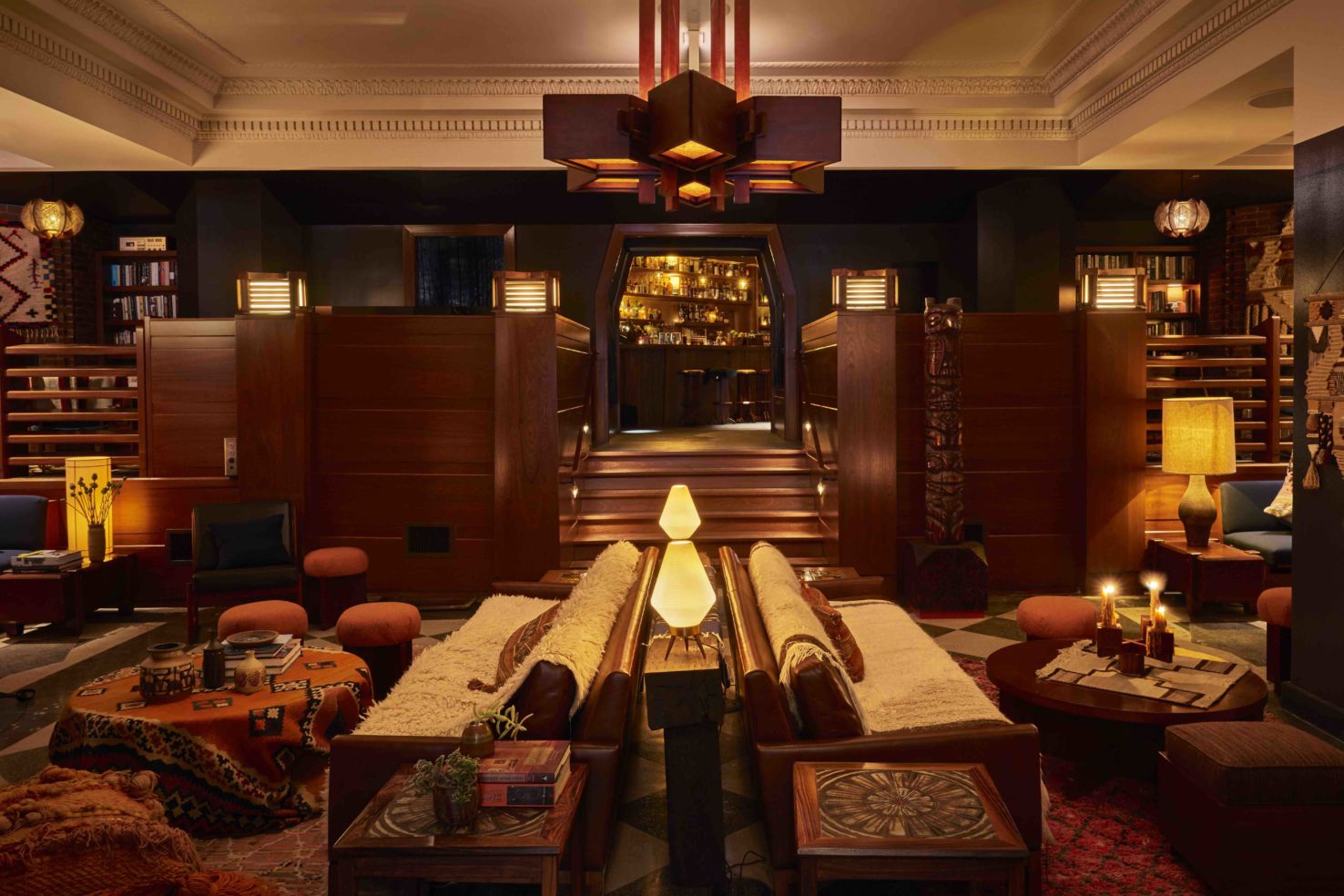 Lobby, Freehand Chicago, Illinois, hostels