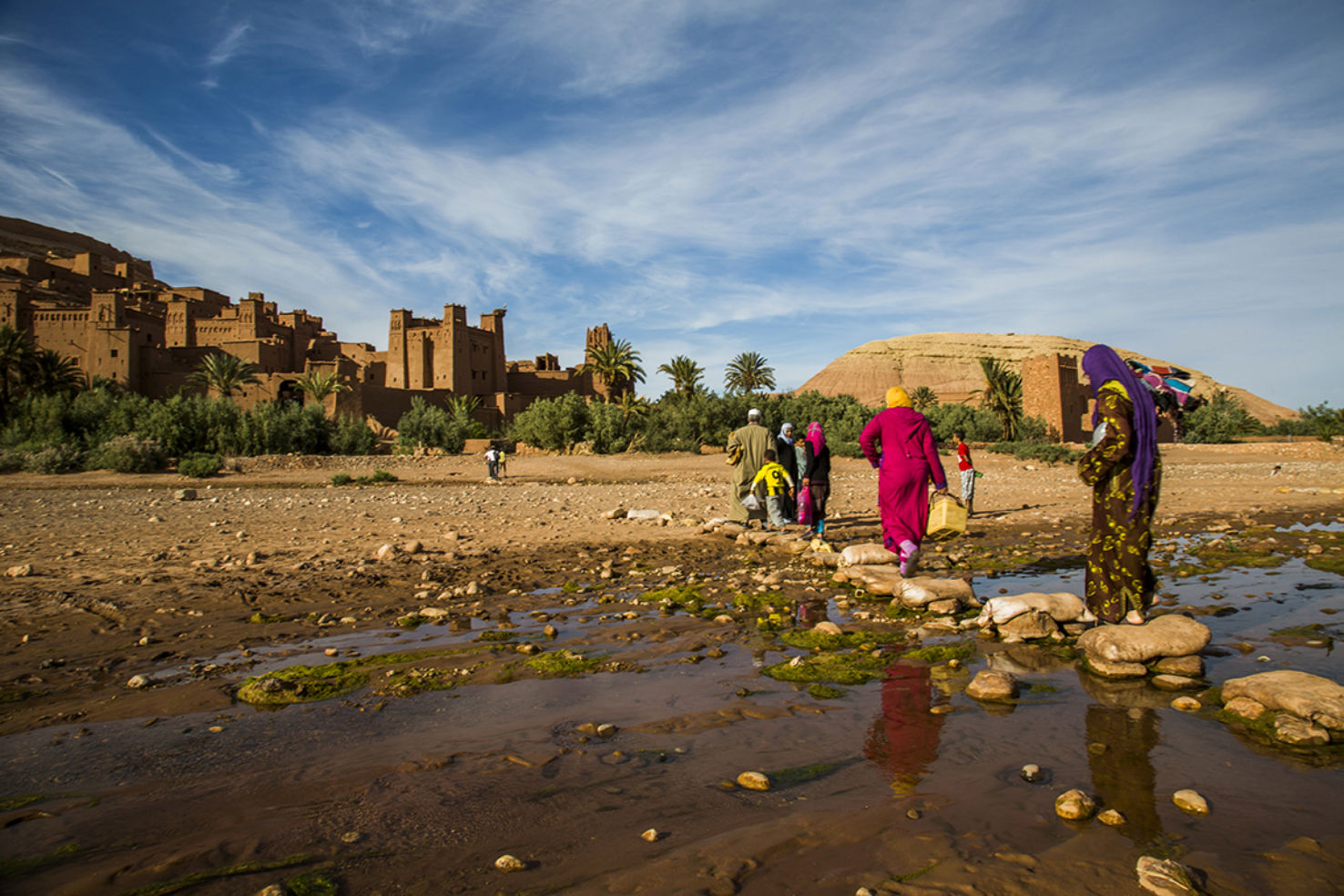 Locals in Ait Benhaddou