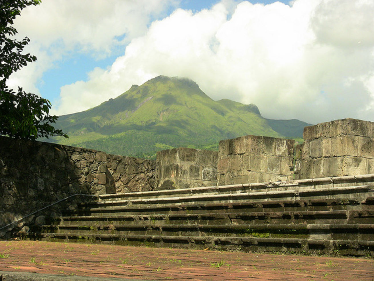 Mt. Pelee in Martinique