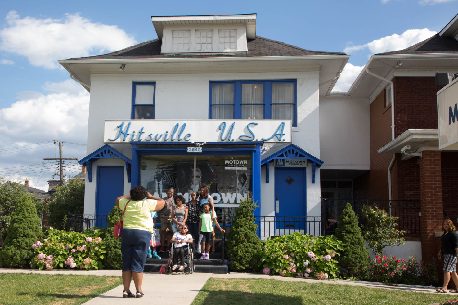 Motown’s original HQ, purchased in 1959 by Berry Gordy, is a perfect photo op.