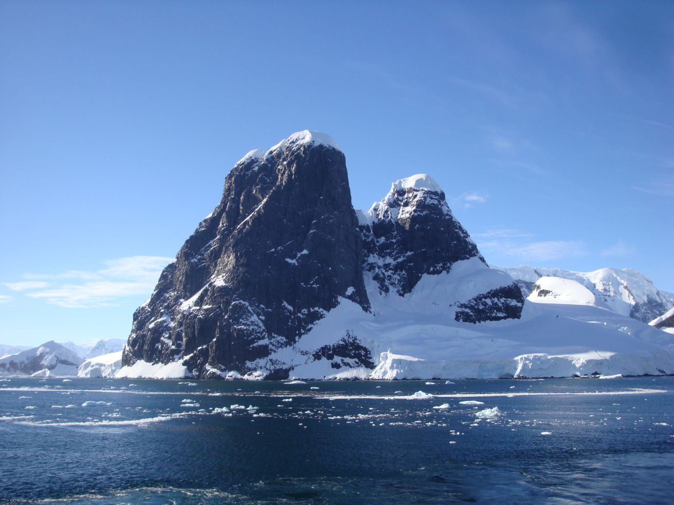 Mountain in the Lemaire Channel, Antarctica