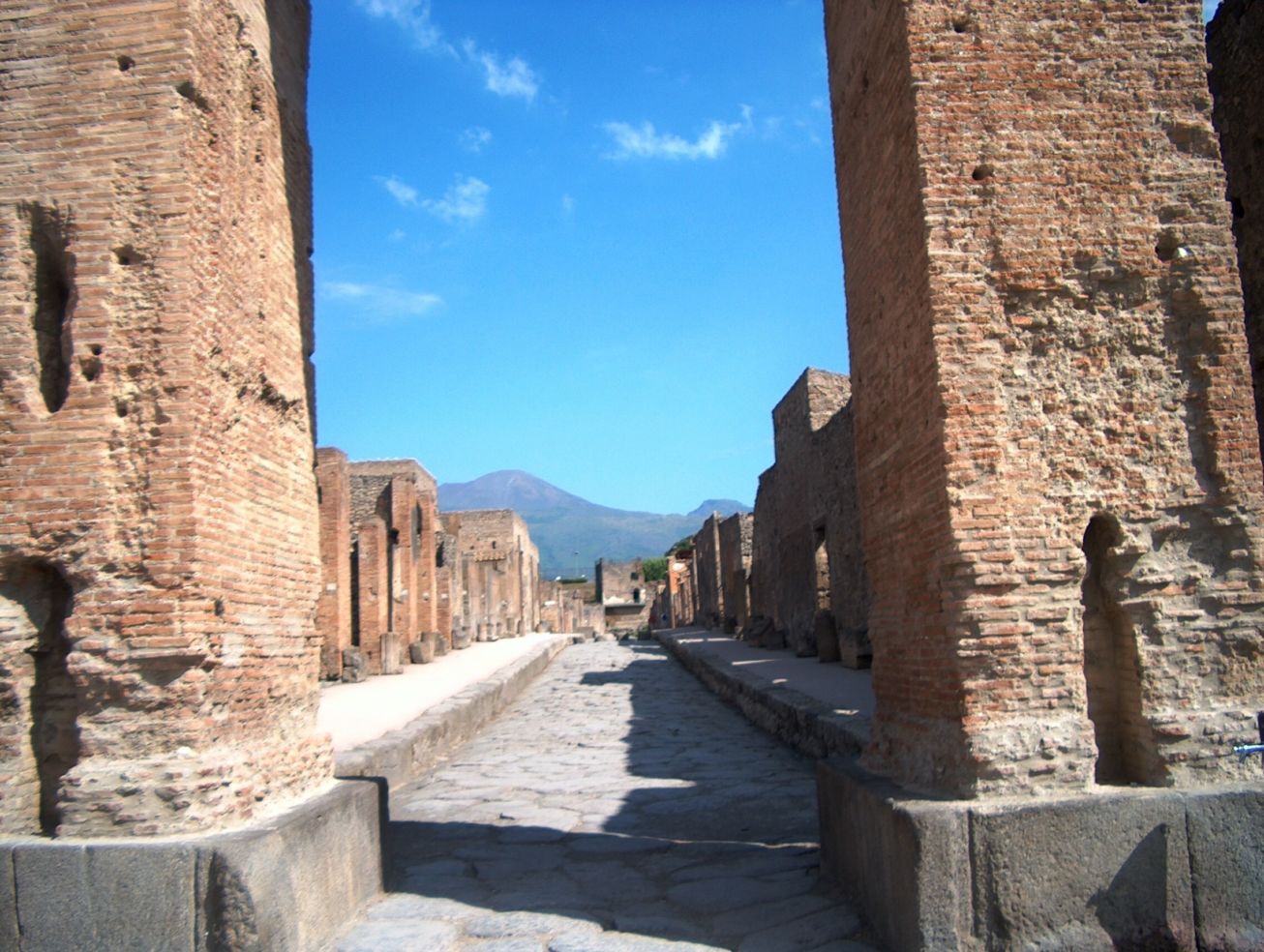 Mt vesuvius pompeii italy