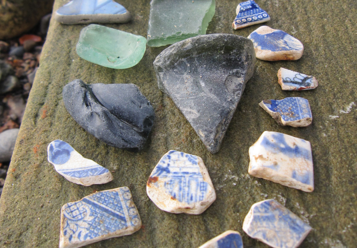 Mudlarking, Thames, London, England, United Kingdom