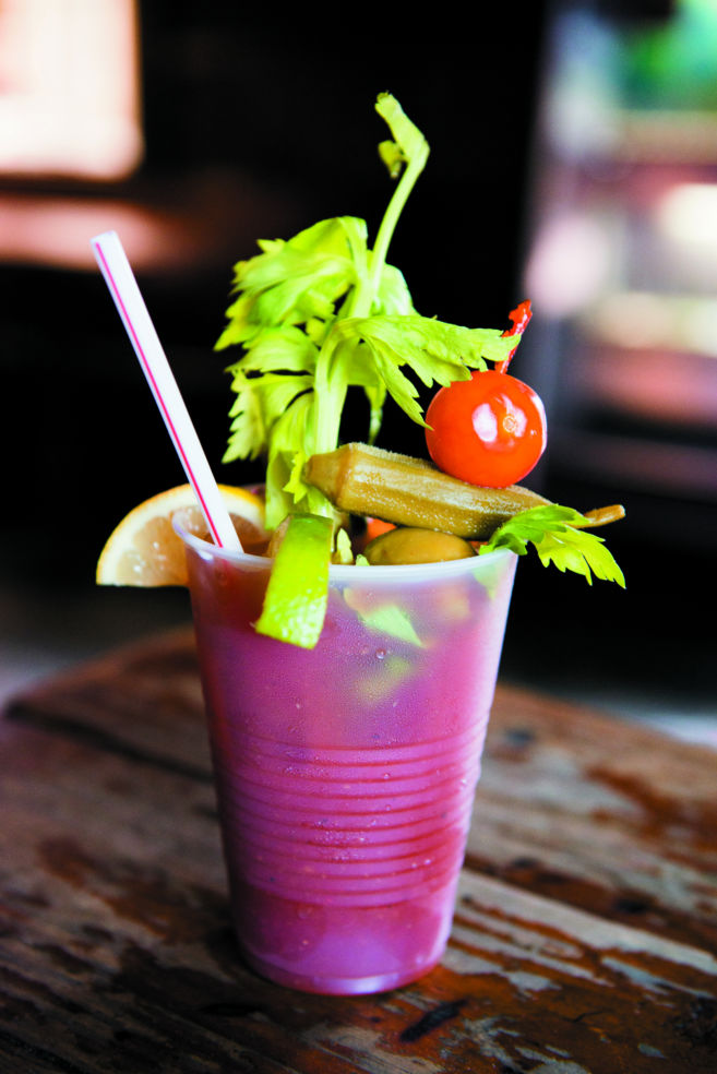 Le Bon Temps Roule is as known for its Bloody Marys as for its live music