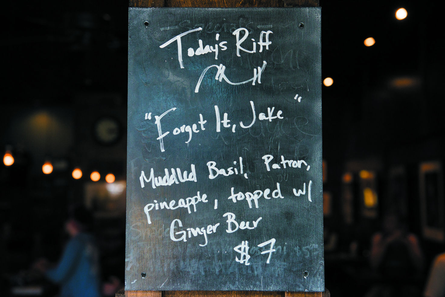 Today’s Riff drink special of the day