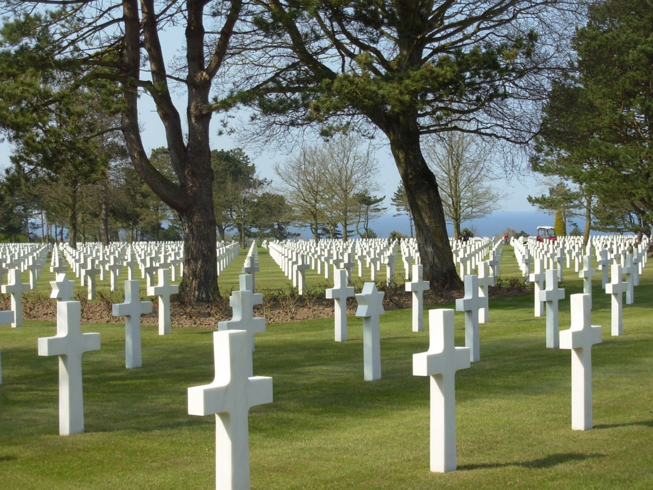 Normandy American Cemetery and Memorial in Normandy, France