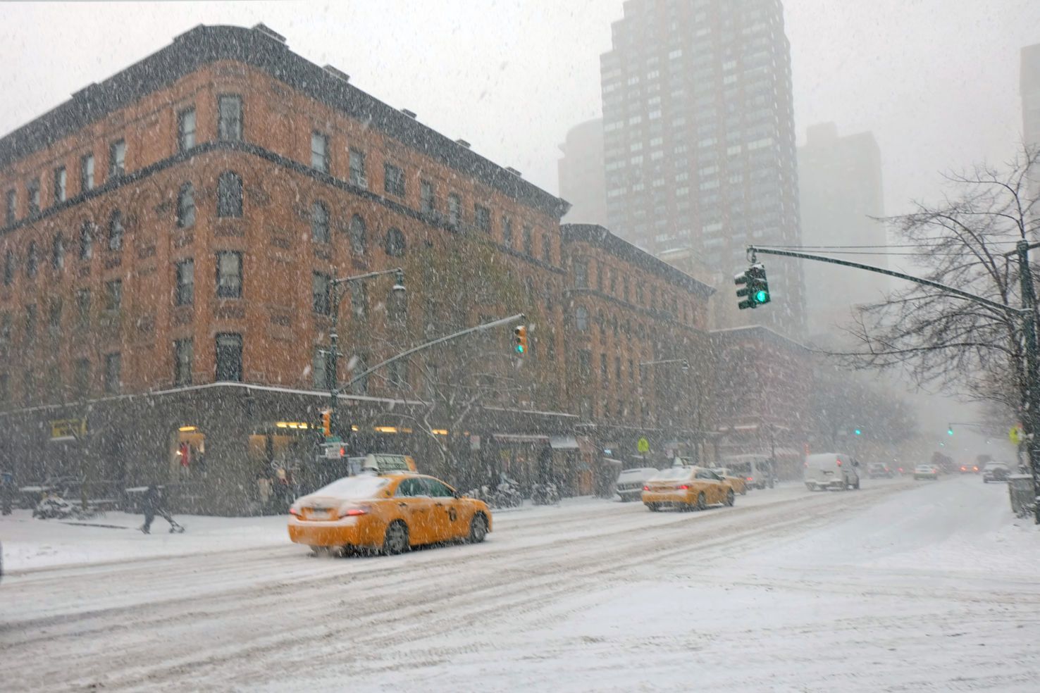 Whiteout conditions NYC