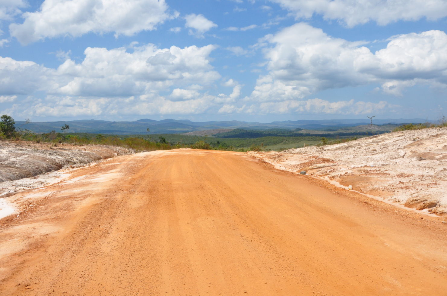 On the road to Salto Catedral in Venezuela.