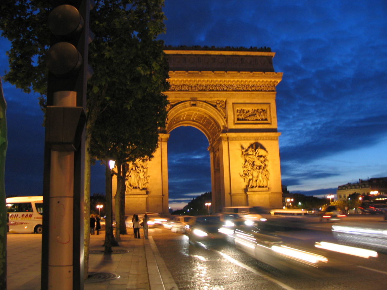 Arc de Triomphe in Paris, France