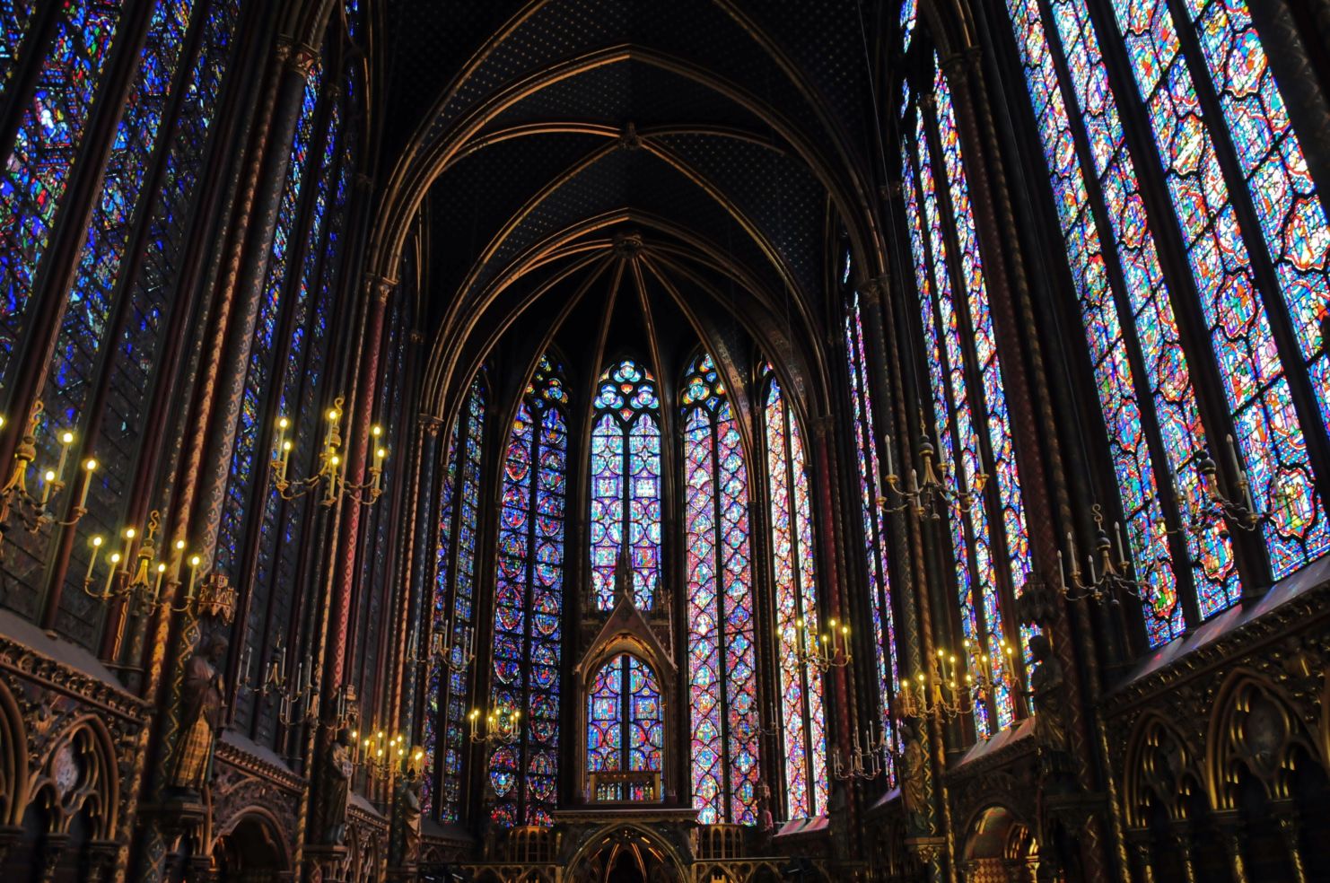 Sainte Chapelle, Paris, France