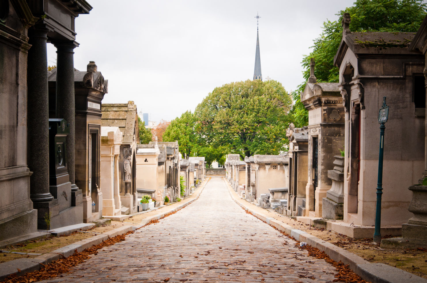Pere-lachaise cemetery Paris France