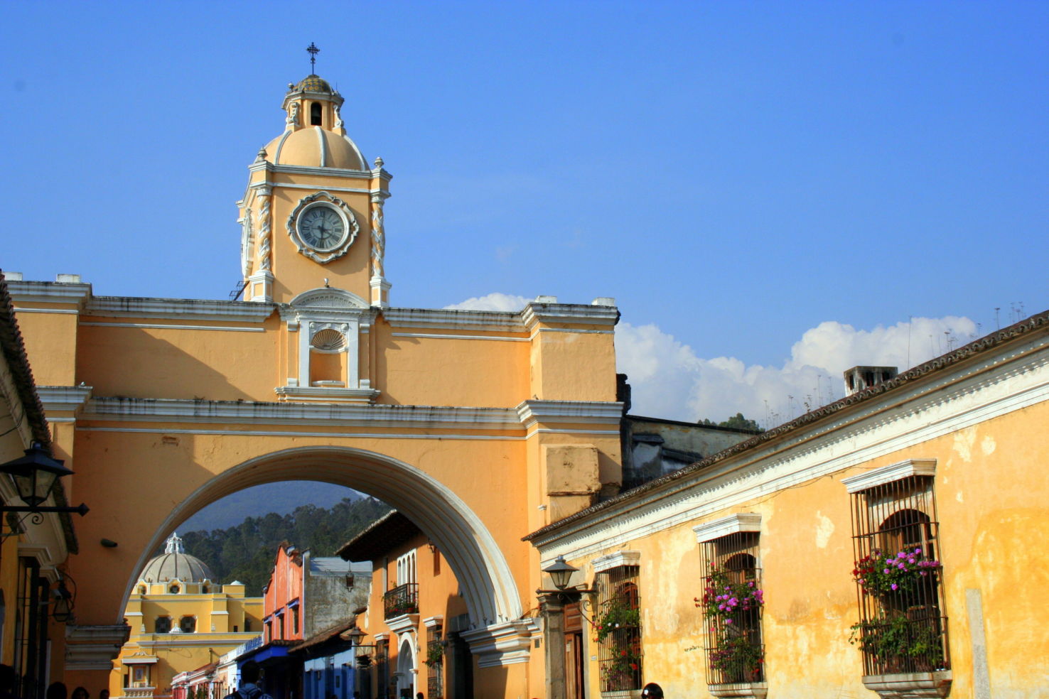 Santa Catalina Arch in Antigua, Guatemala.