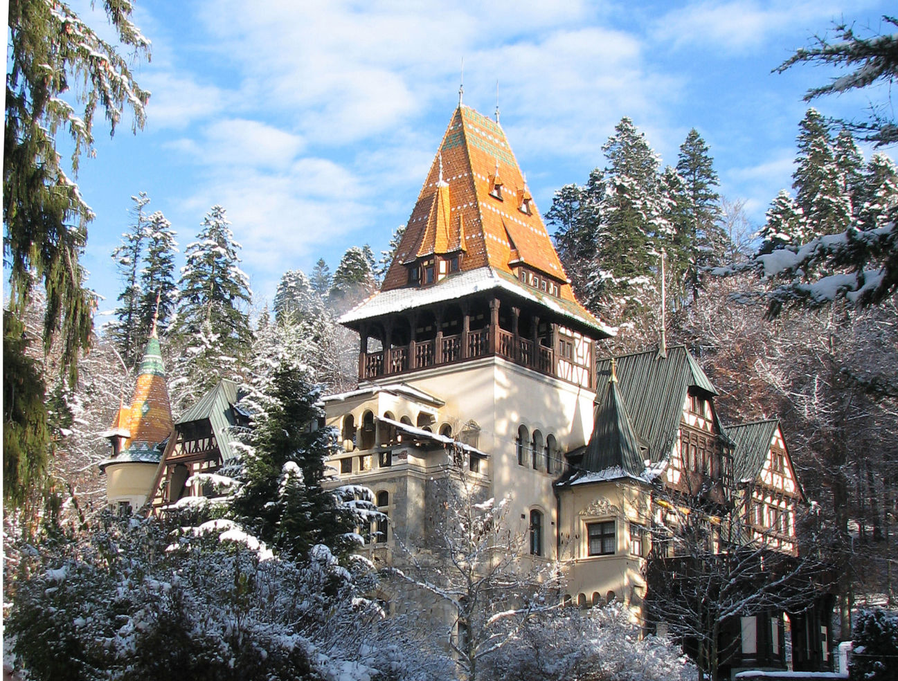 Peles Castle in Romania