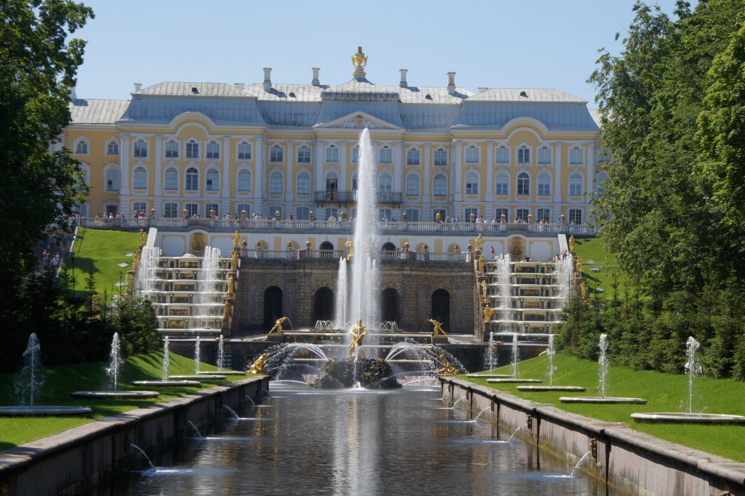 Peter the Great's Peterhof in Russia