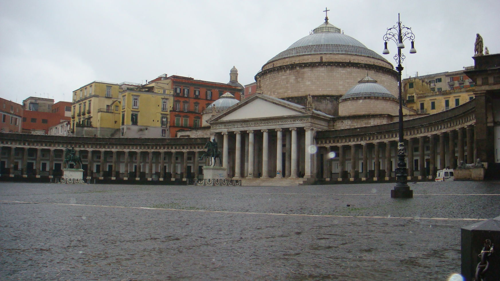 Piazza Plebiscito, Naples, Italy