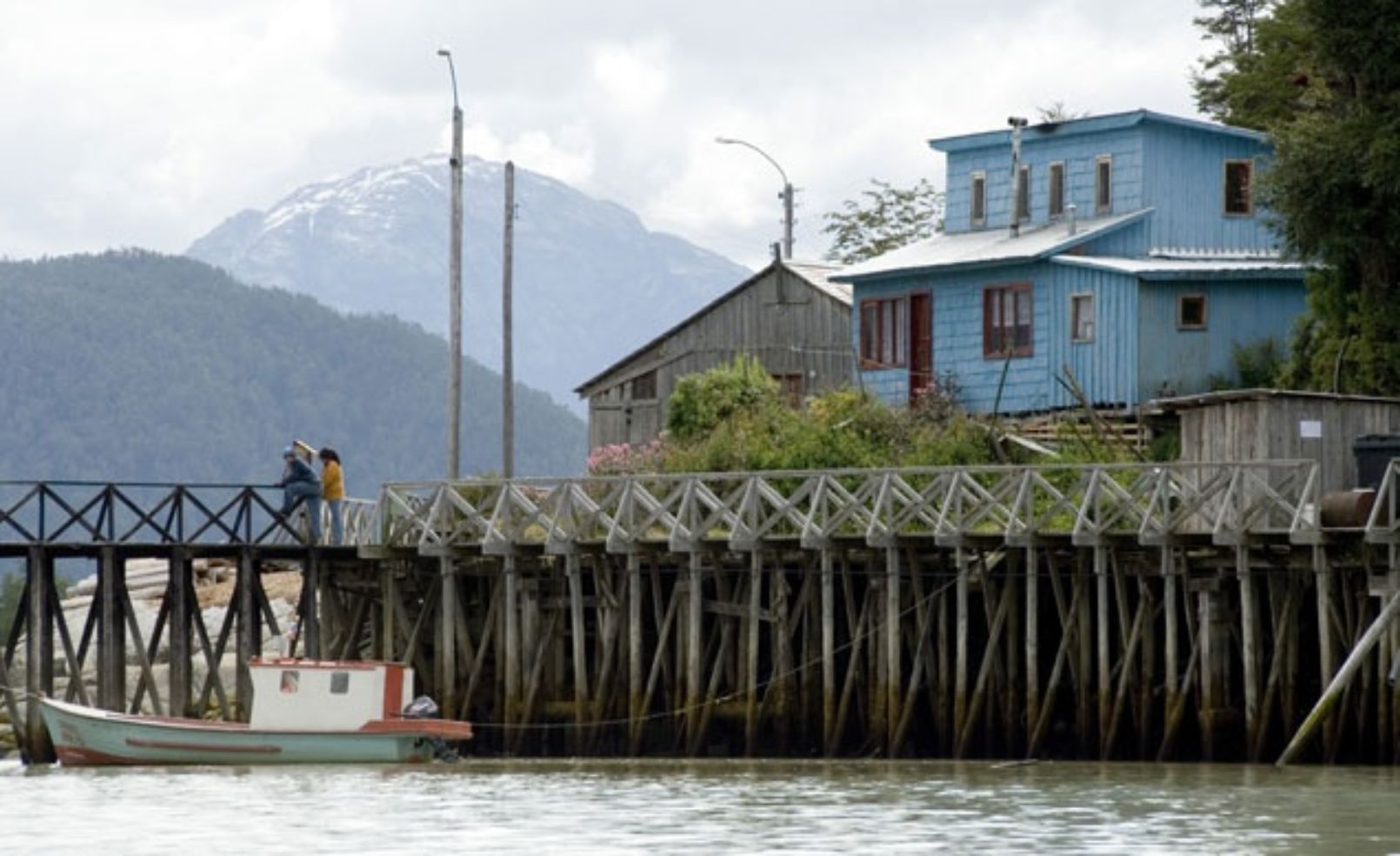 caleta tortel, Chile