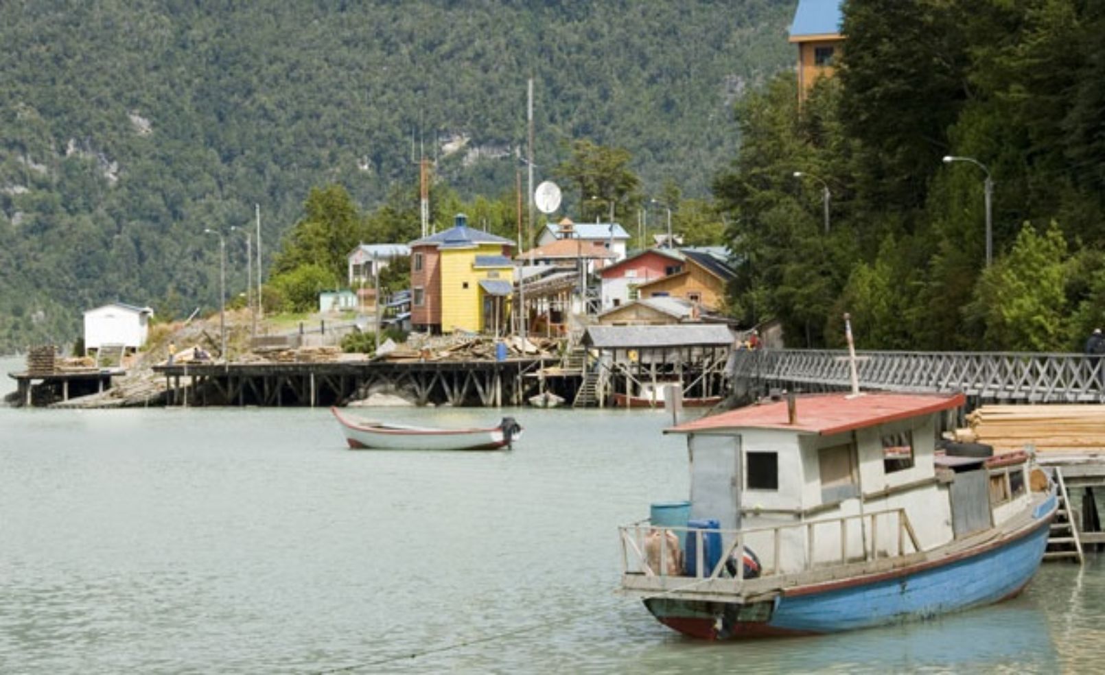 caleta tortel, Chile