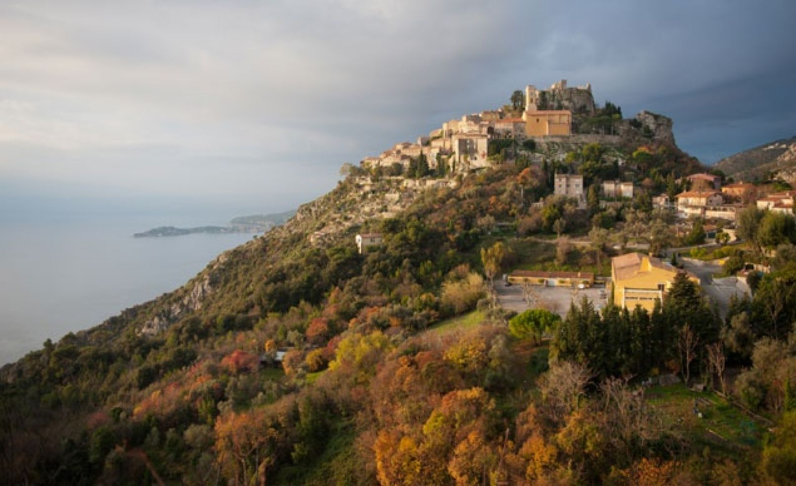 Eze, France view of