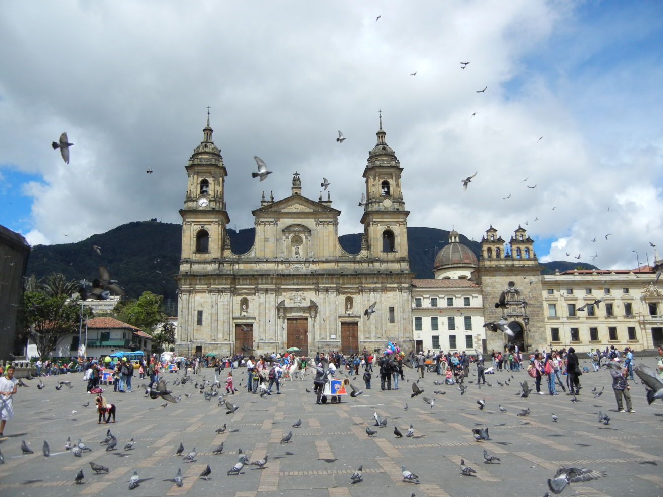 Plaza Bolivar in Bogotá, Colombia