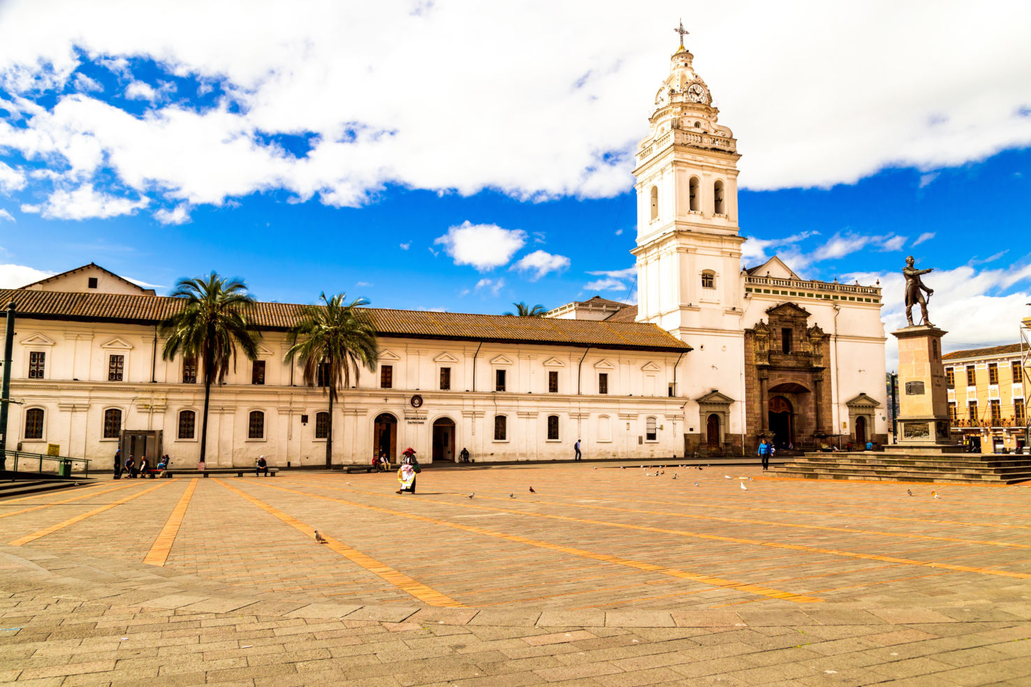 Plaza de Santo Domingo Quito Ecuador