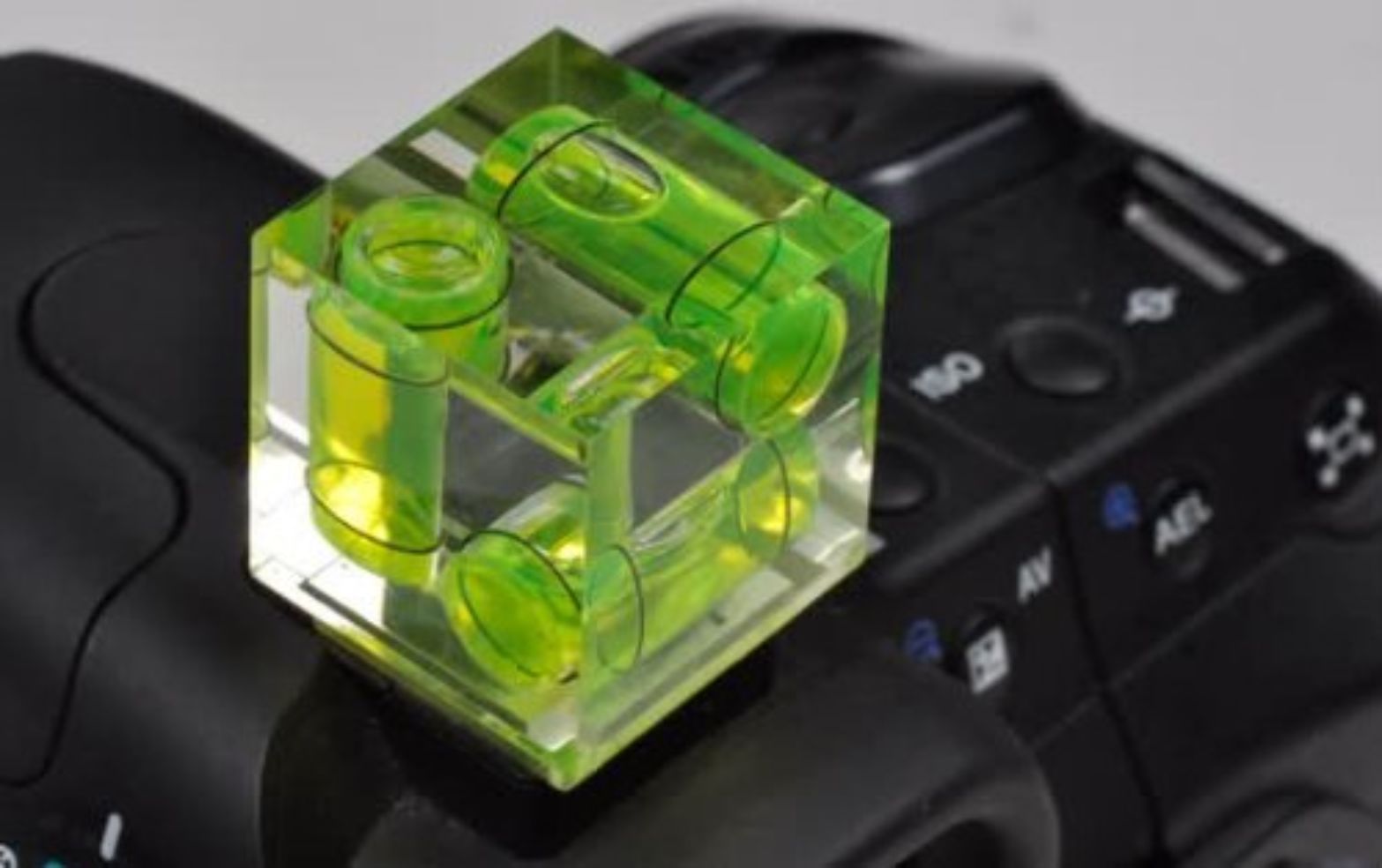 Polaroad Hot Shoe Three Axis Triple Bubble Level