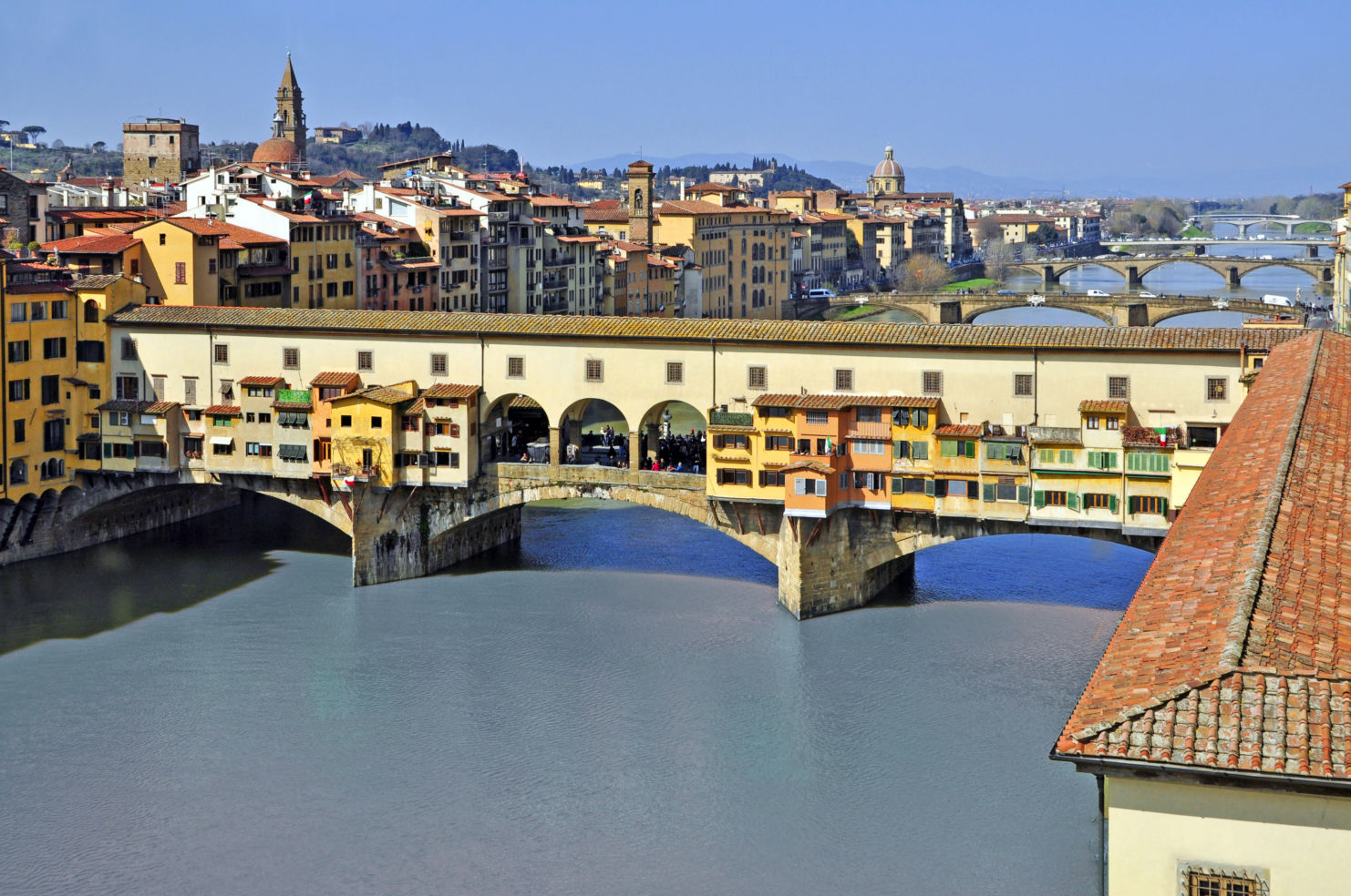 Ponte Vecchio in Florence, Italy