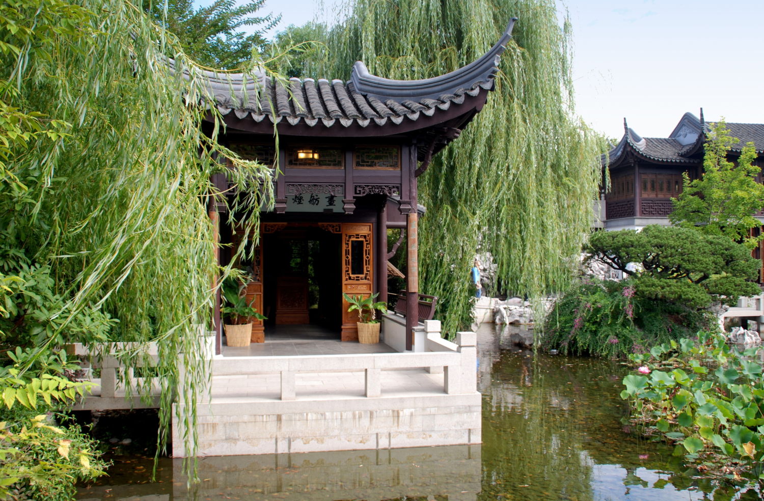 Chinese Classical Garden in Portland, Oregon.