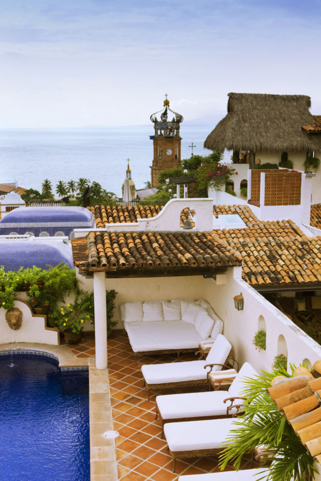 View Bay of Banderas boutique hotel Puerto Vallarta.