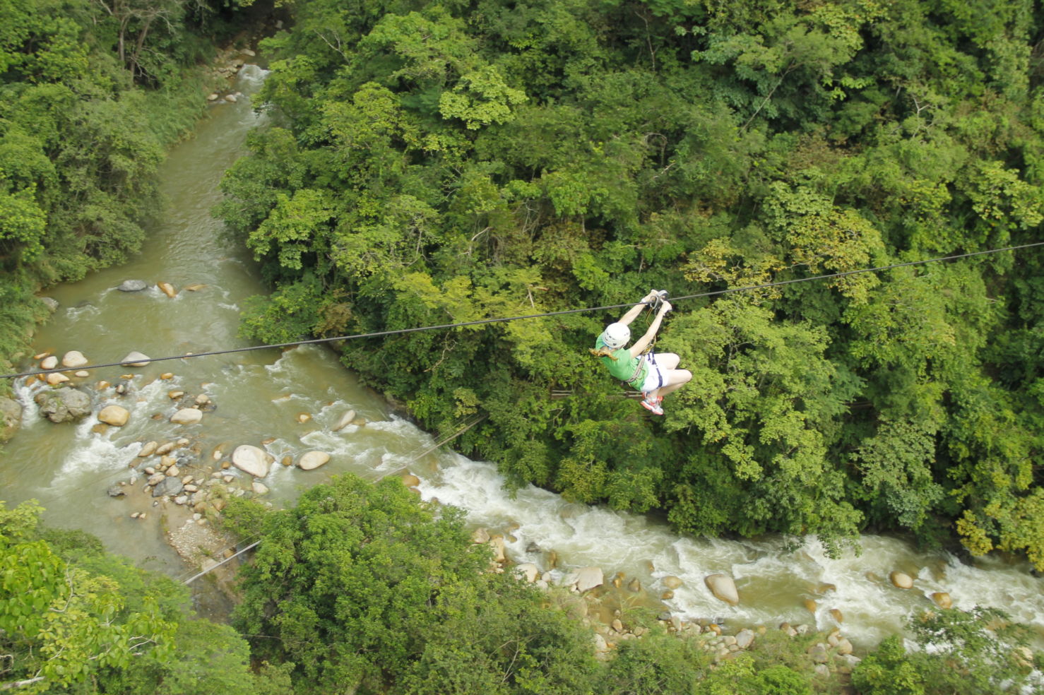 Darley Newman zip line tour Mexico