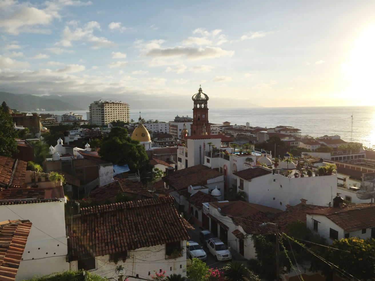 Puerto Vallarta view Banderas Bay