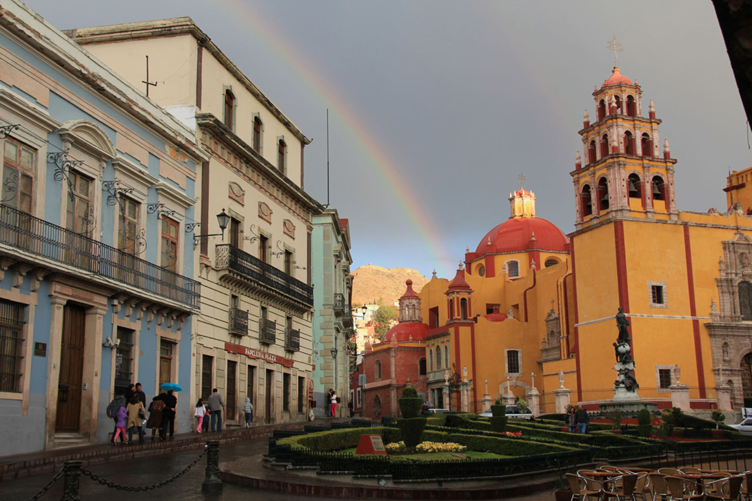 A rainbow in Mexico