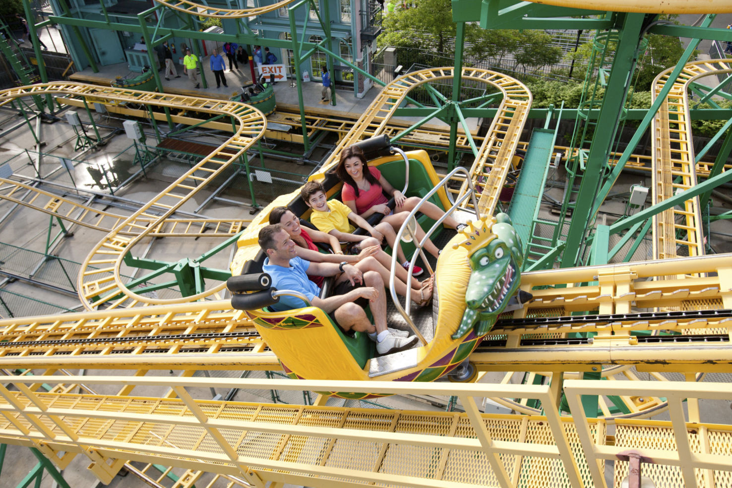 Rajin’ Cajun at Six Flags America in Maryland